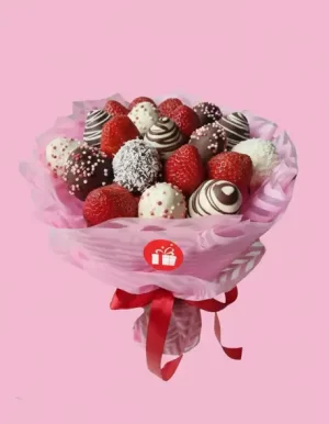 fresas bañadas con chocolates