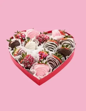 fresas con chocolate en SJL