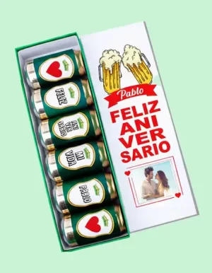 ramo chelero de 6 cervezas en SJL