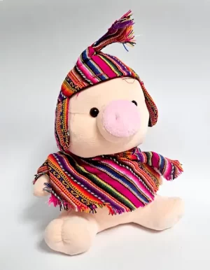cerdito andino 25 cm