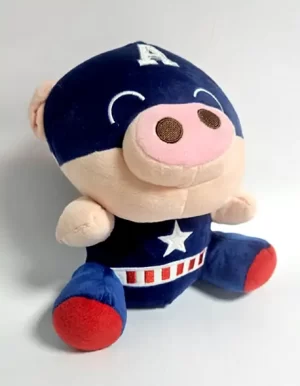 cerdito capitan america 24 cm