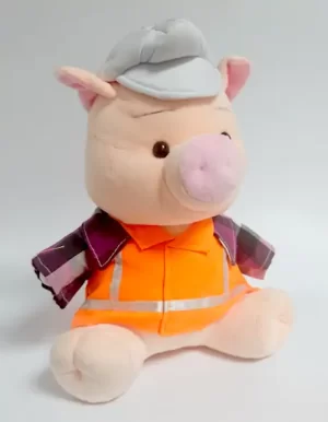 cerdito obrero 25 cm