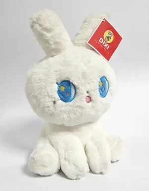 conejita adorable con ojos celestes 28 cm