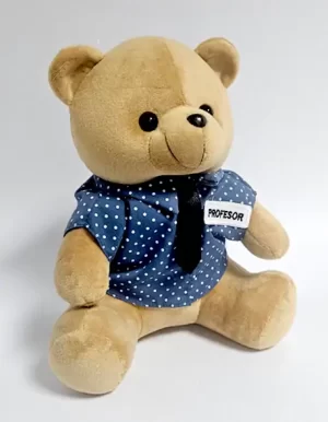oso profesor 2 azul 24 cm