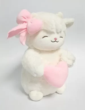 oveja con corazón 24 cm