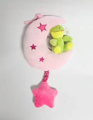 para bebe de color rosa 30 cm