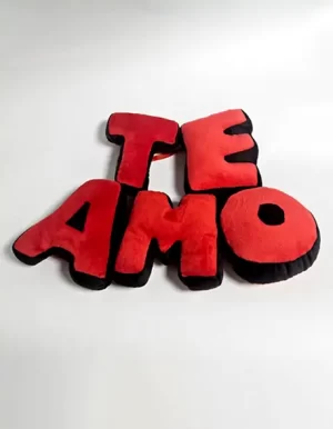 peluche de -te amo- 33x24 cm