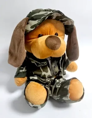 perrito militar 26 cm