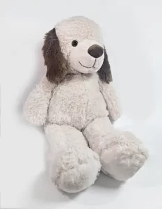 perro con orejas marrone 80 cm de pies
