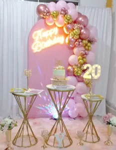 decoración para 20 años mujer - SJL