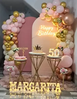 decoracion para fiestas de 50 años