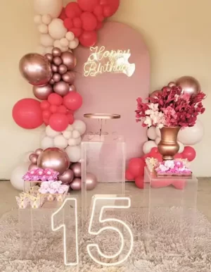 decoraciones para 15 años