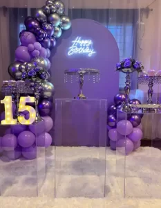 decoraciones para 15 años
