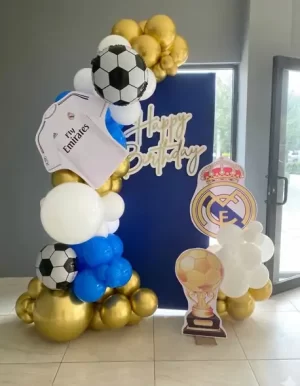 decoraciones para fiestas de real madrid