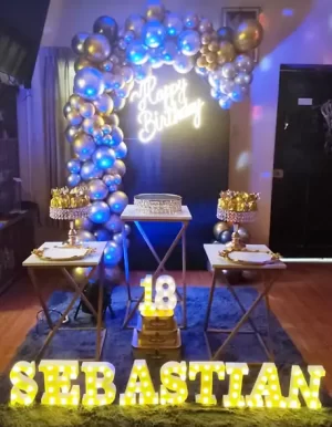 decoraciones para joven de 18 años