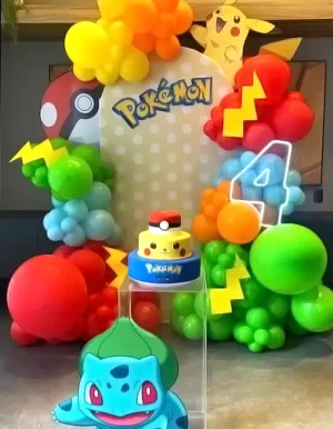 decoraciones para niños de POKEMON